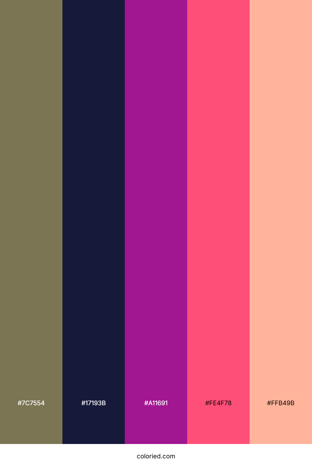 Twilight Orchid Color Palette