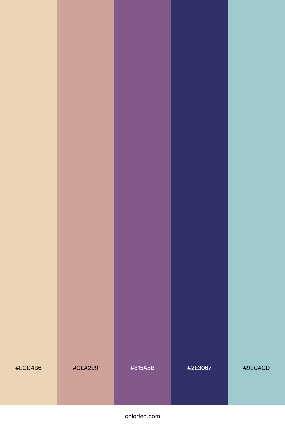 Twilight Orchid Dream Color Palette