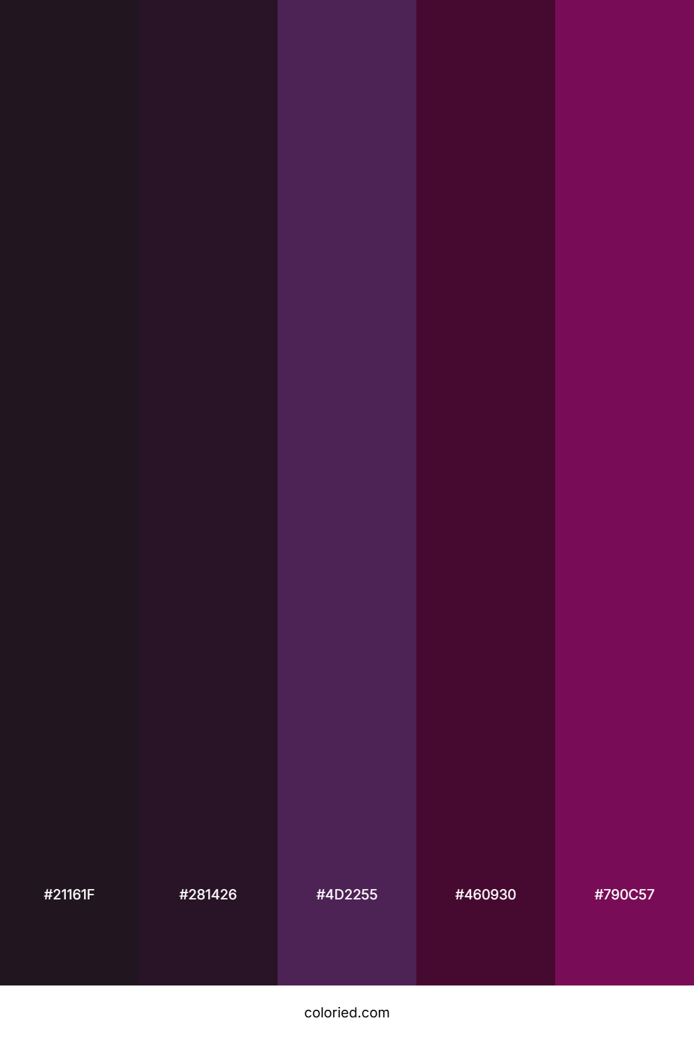 Twilight Plum Color Palette