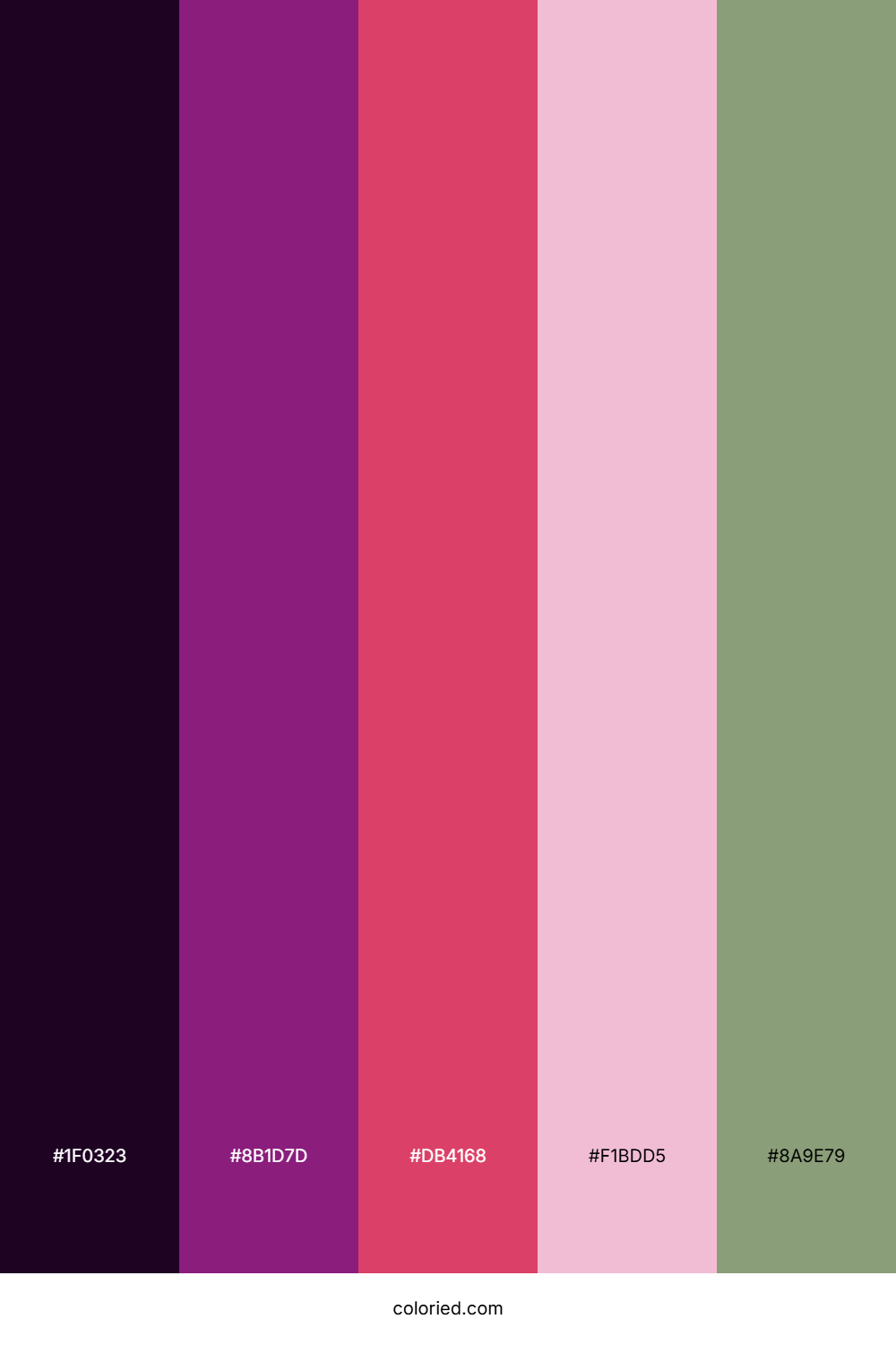 Twilight Rose Garden Palette