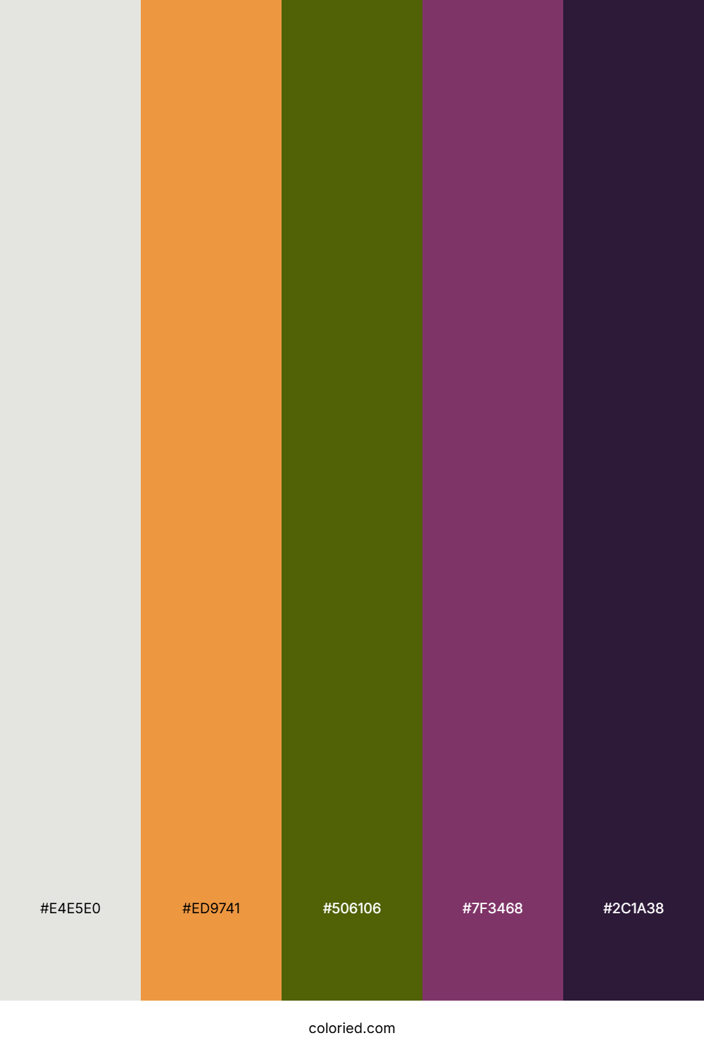 Twilight Vine Harvest Color Palette