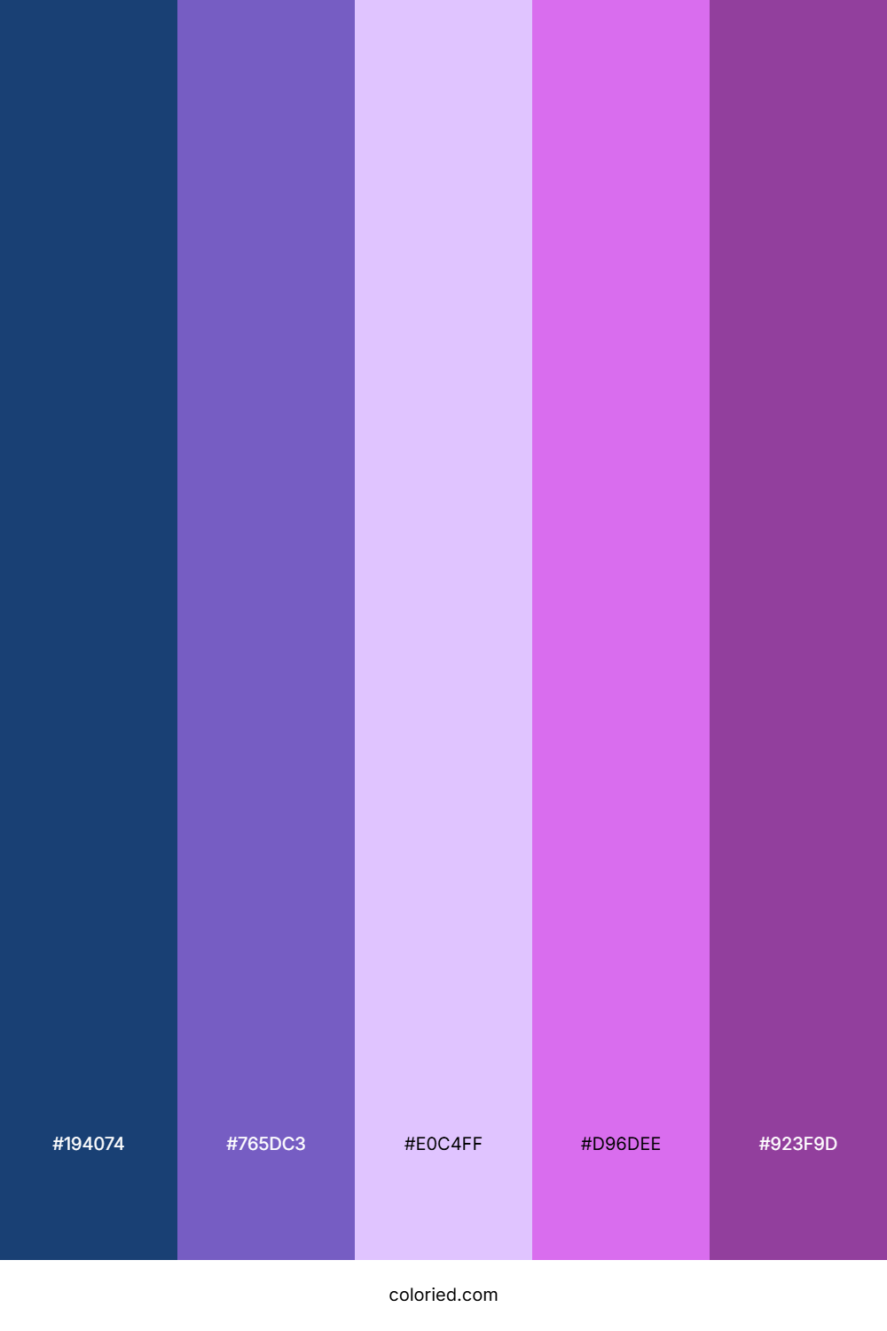 Twilight Violet Dream Color Palette