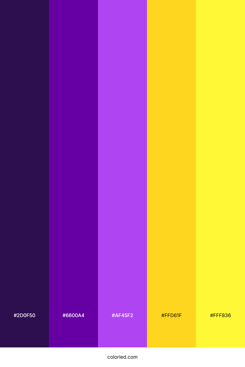 Twilight Violet Flame Color Palette
