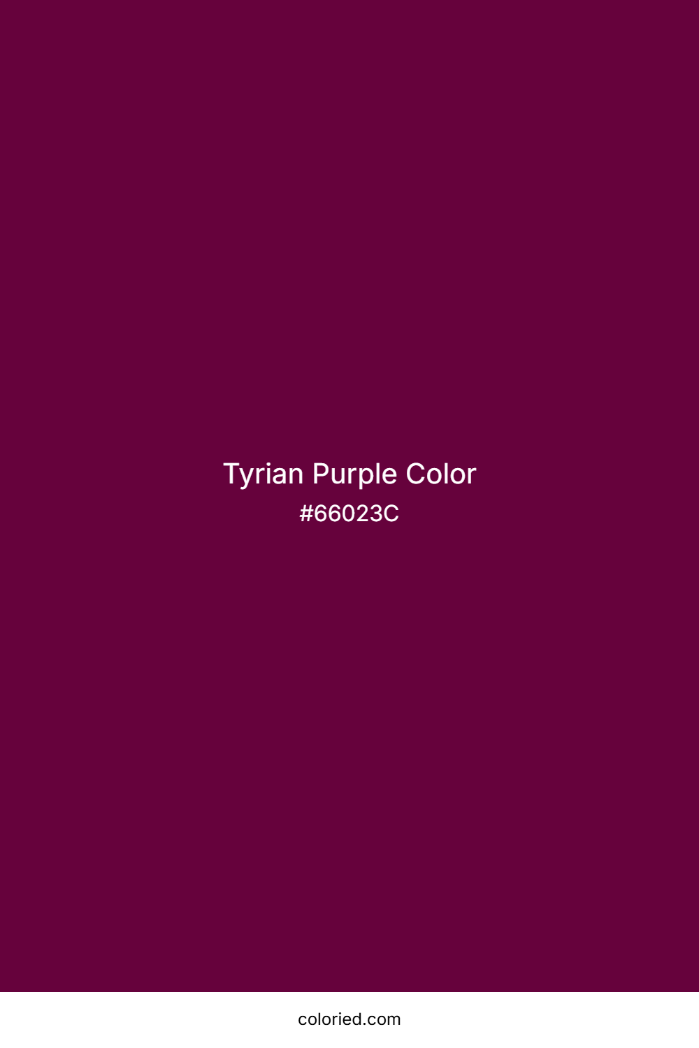 Tyrian Purple Color
