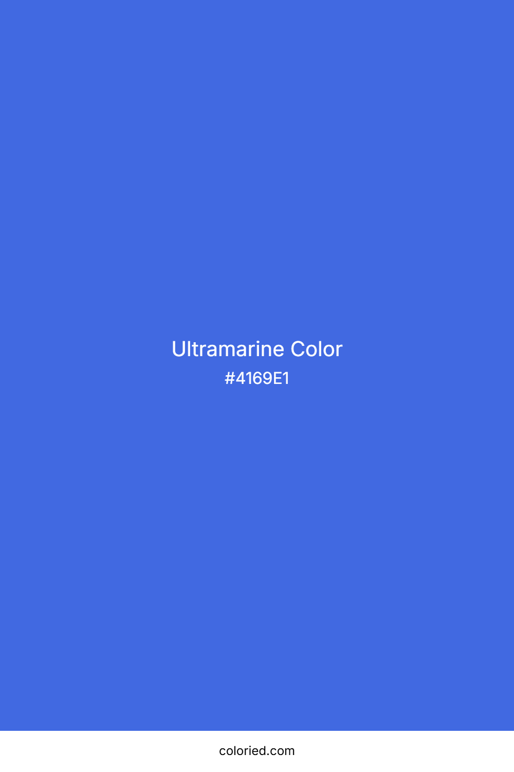 Ultramarine Color
