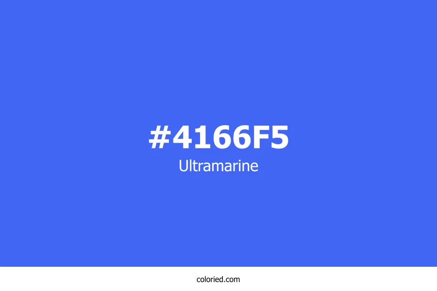 Ultramarine Color Hex Code