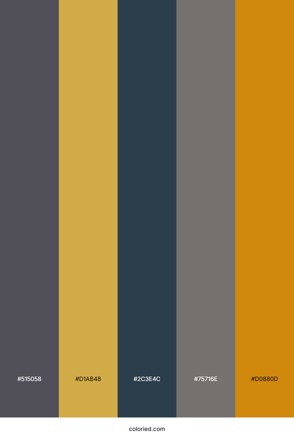 Urban Twilight Gold Palette