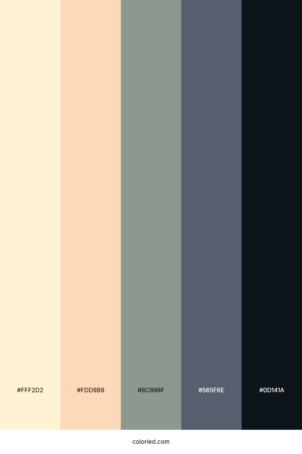 Vanilla Sky Horizon Color Palette