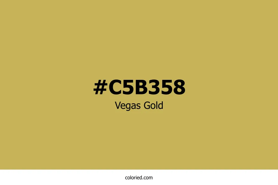 Vegas Gold Color Hex Code