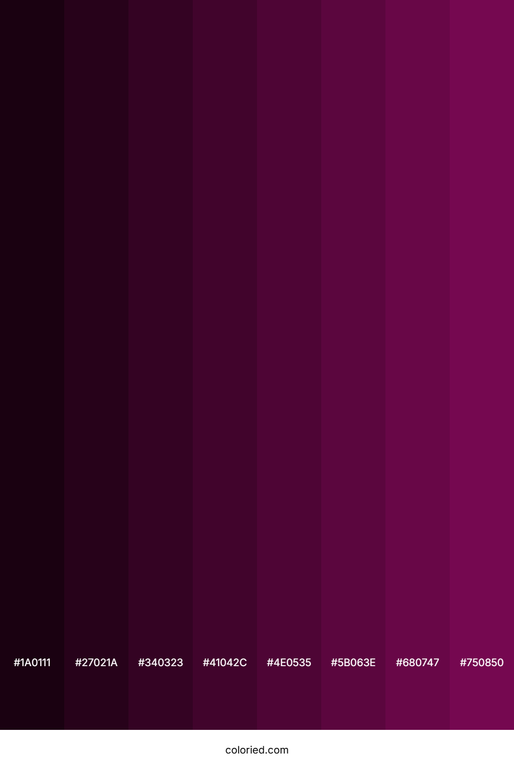 Velvet Color Shades