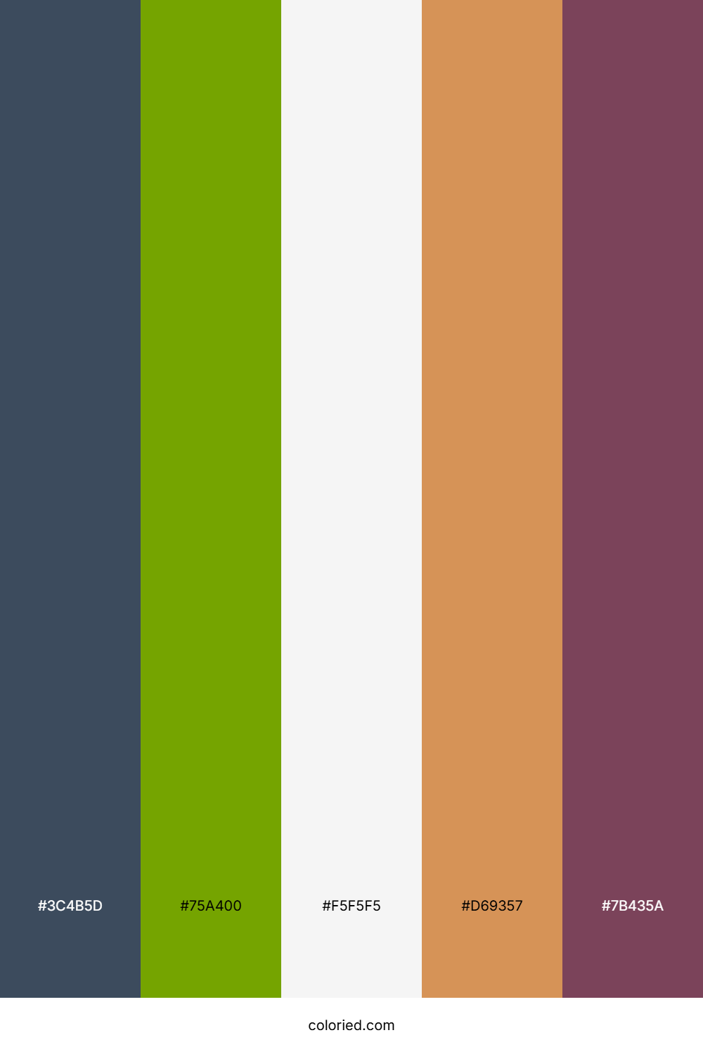 Velvet Plum Orchard Color Palette