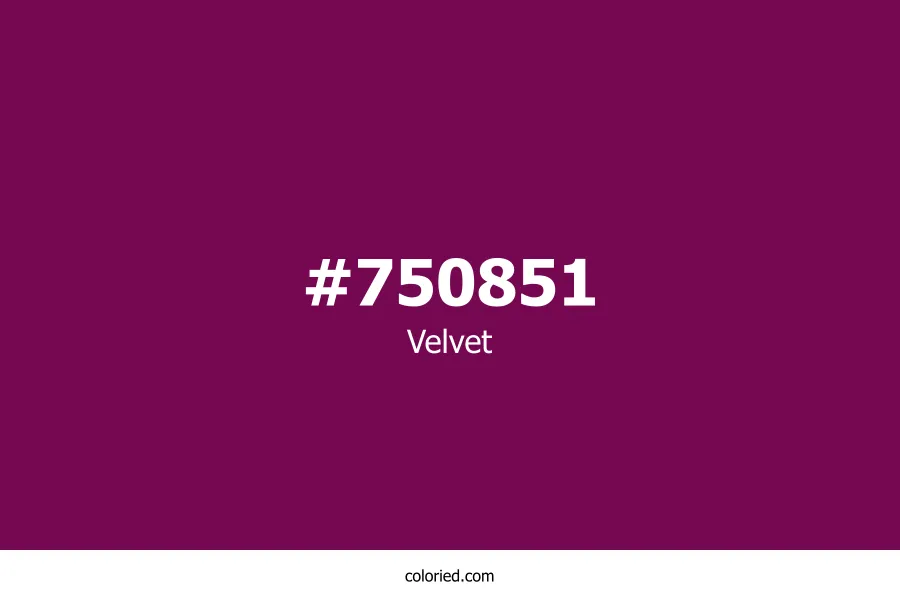 Velvet Color Hex Code