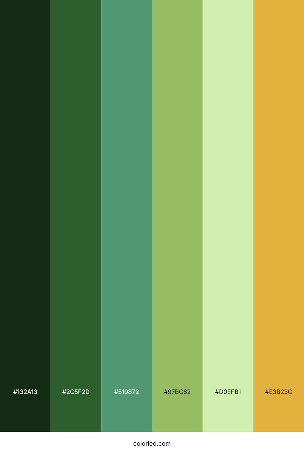 Verdant Meadow Gold Palette