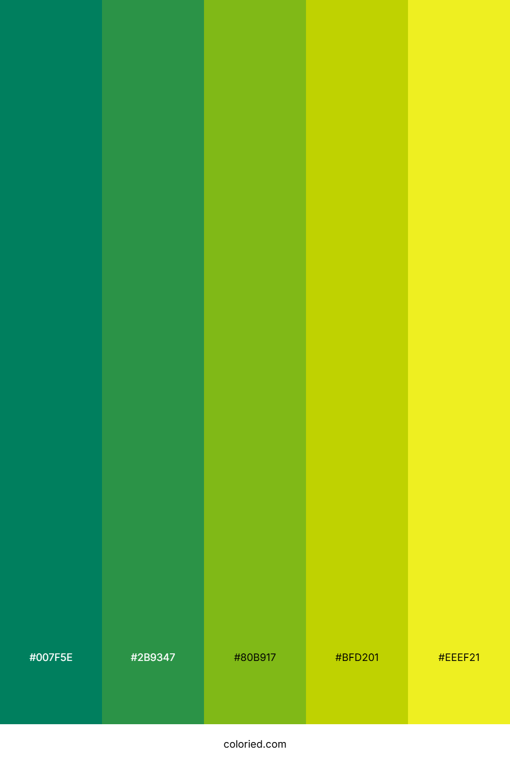 Verdant Spring Gold Palette