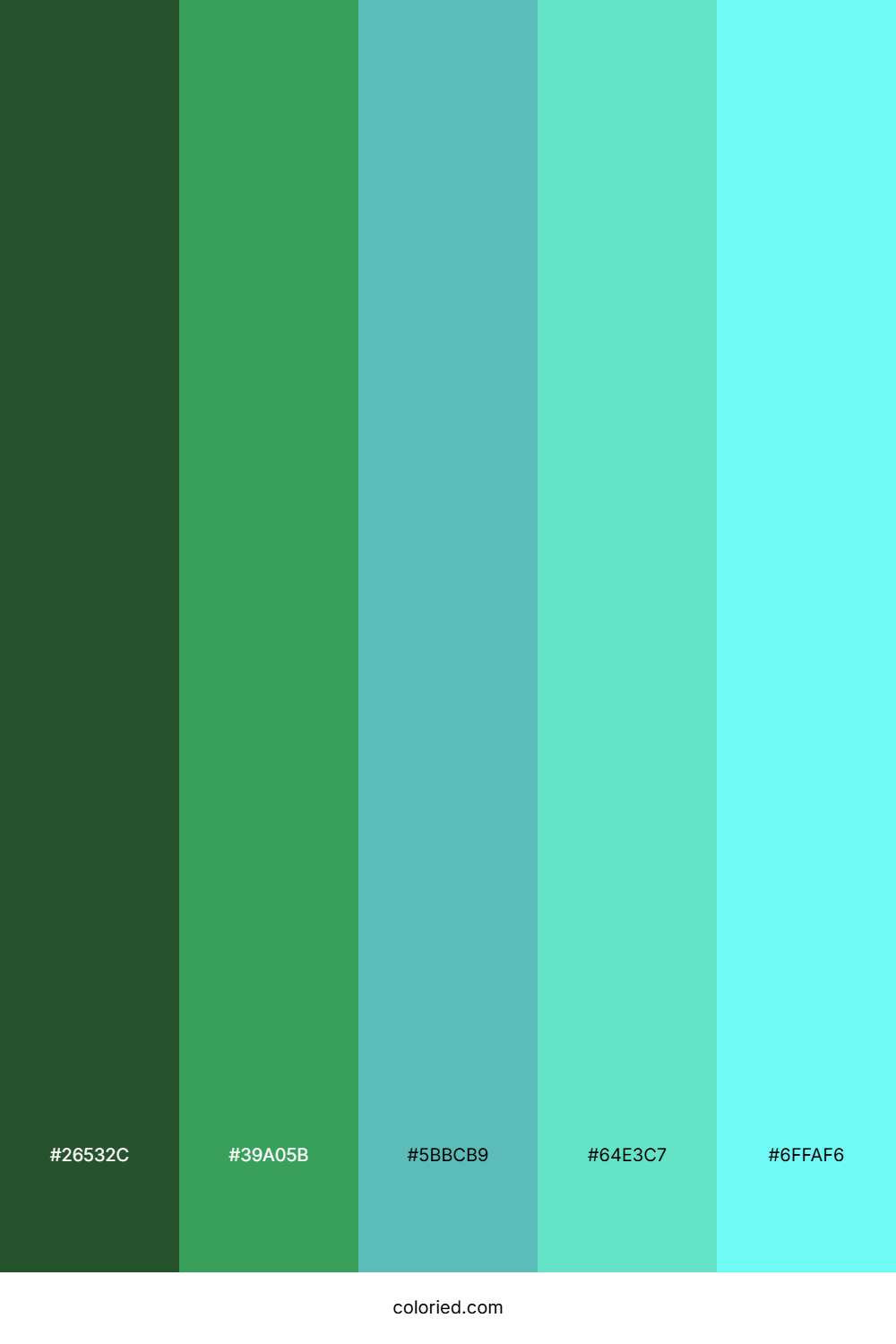 Verdant Stream Glow Palette