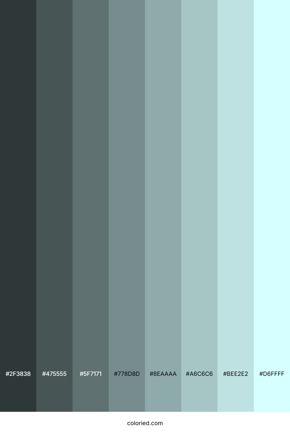 Very Light Blue Color Shades