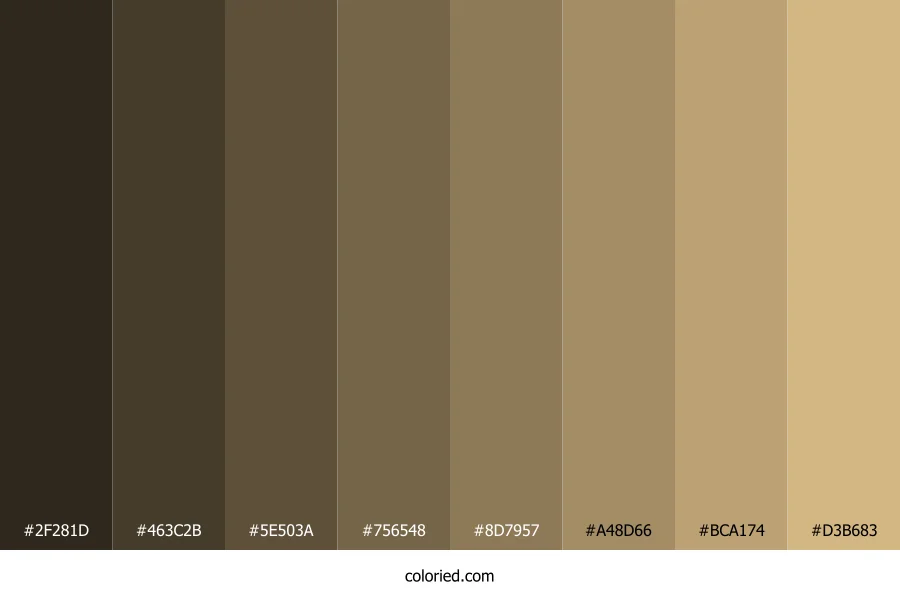 Very Light Brown Color Shades