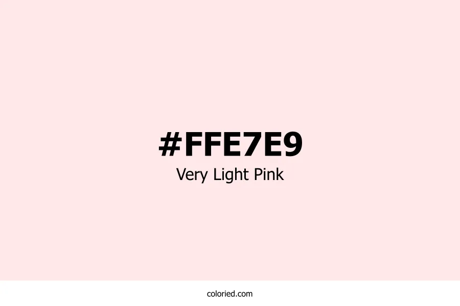 Very Light Pink Color Hex Code