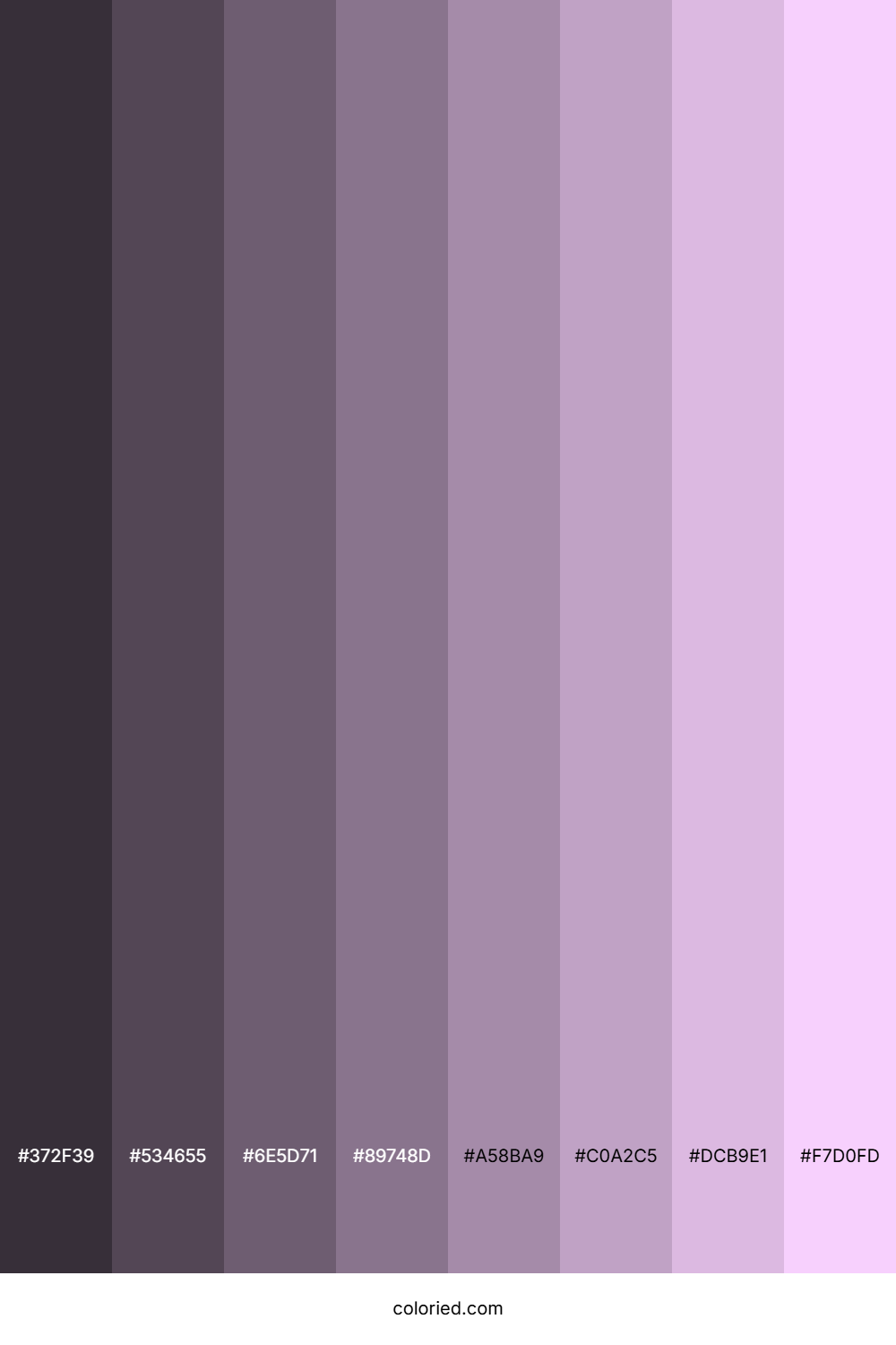 Very Light Purple Shades