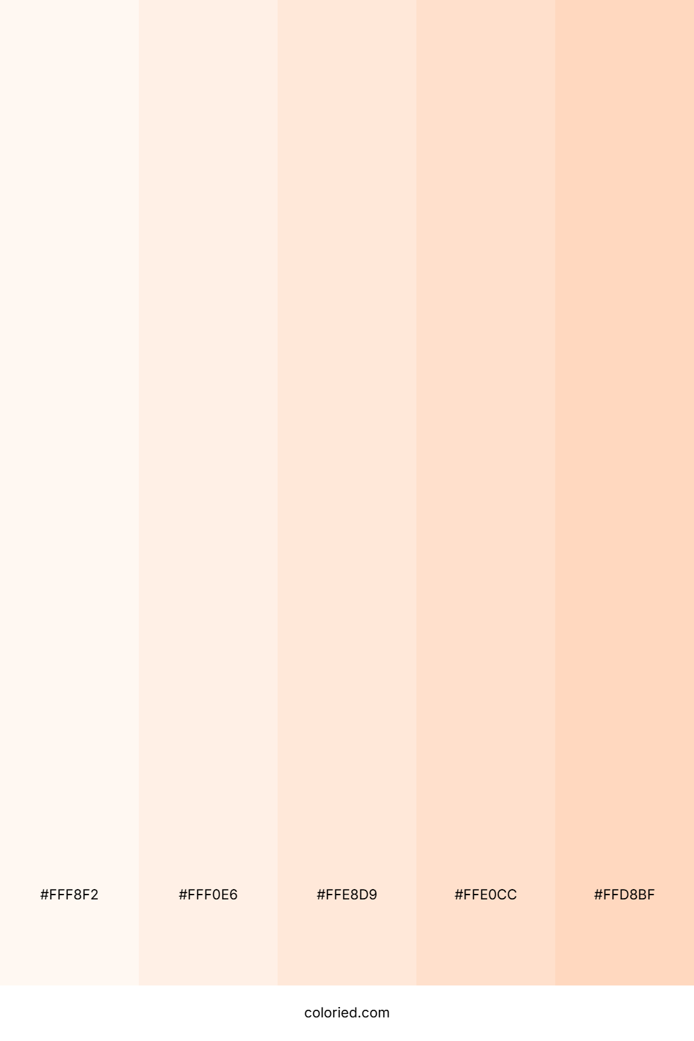 Very Pale Color Palette