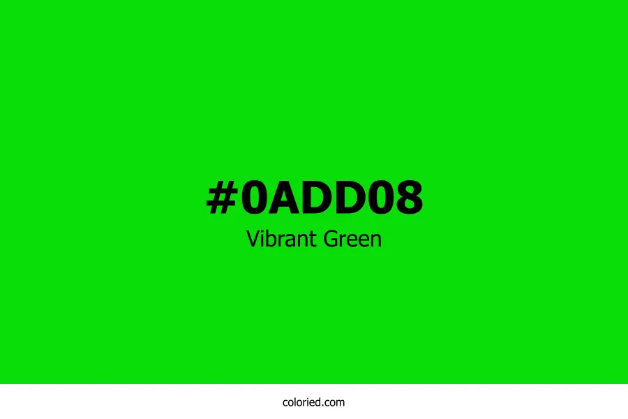 Vibrant Green Color