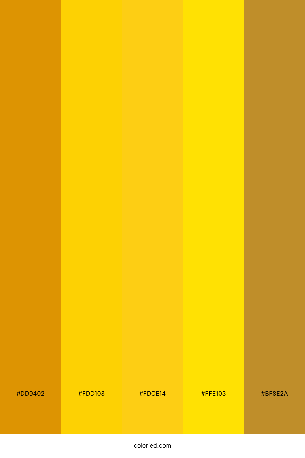 Vibrant Orange and Gold Color Palette