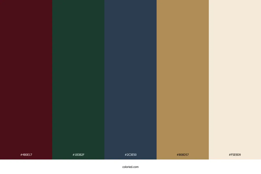 Victorian Color Palette