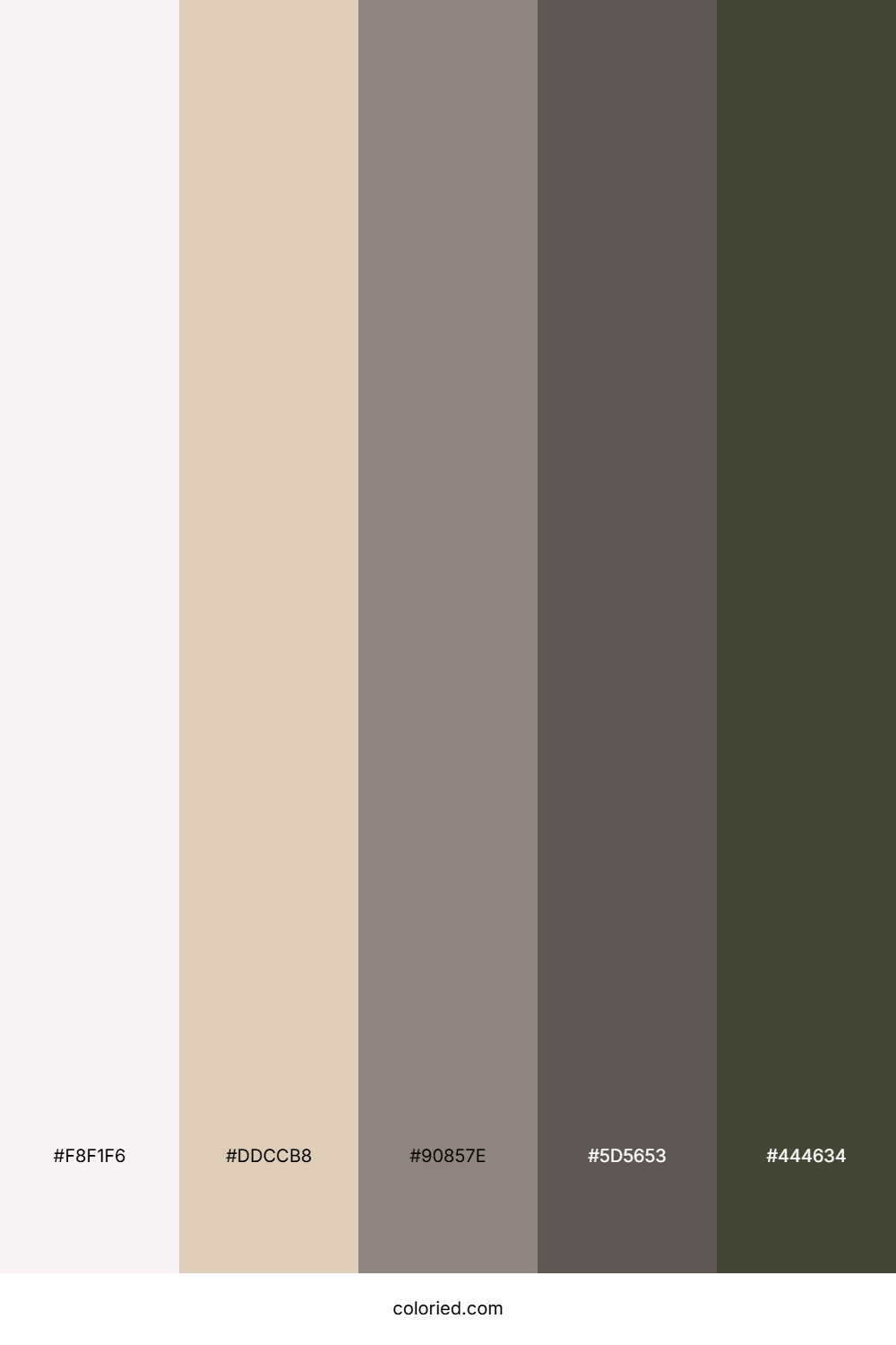 Vintage Linen Shadow Color Palette