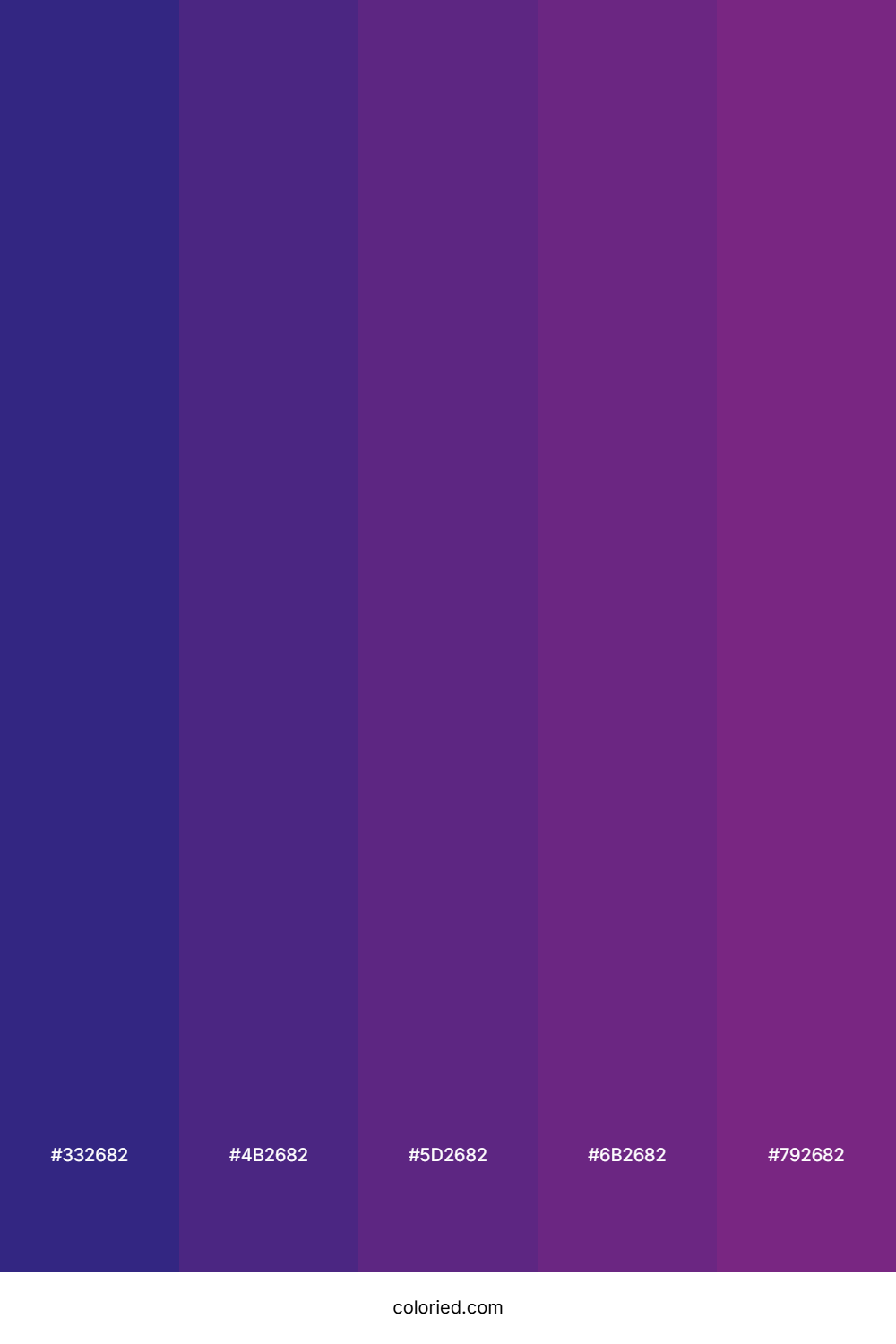 Violet And Plum Color Palette
