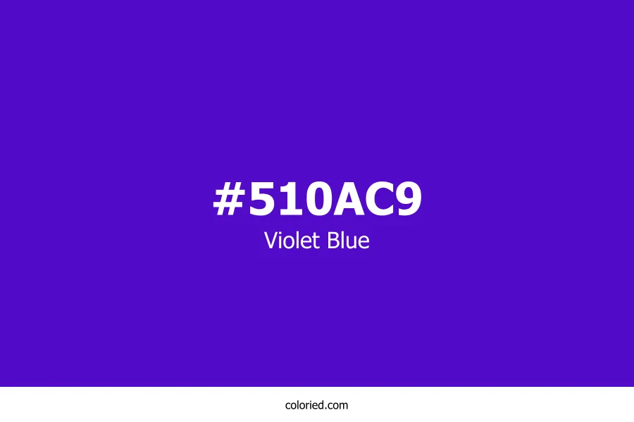 Violet Blue Color