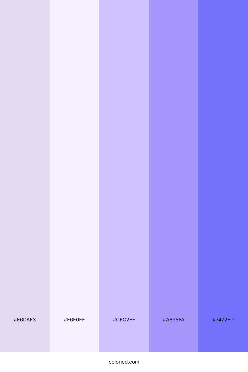 Violet Dream Light Color Palette