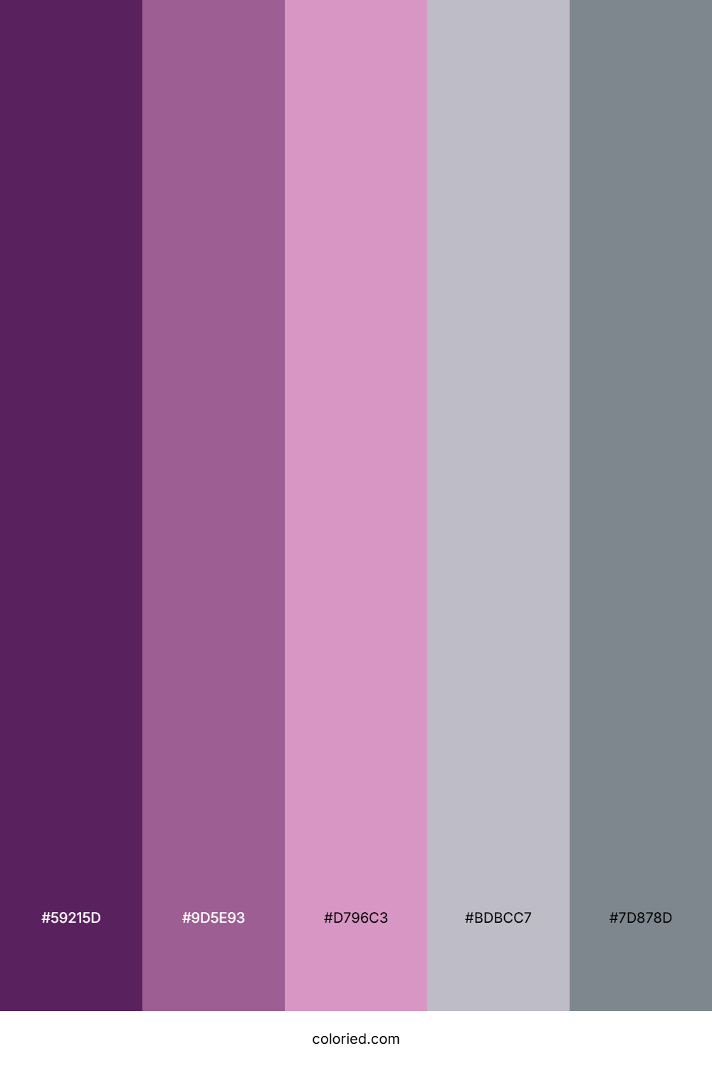 Violet Dusk Bloom Palette
