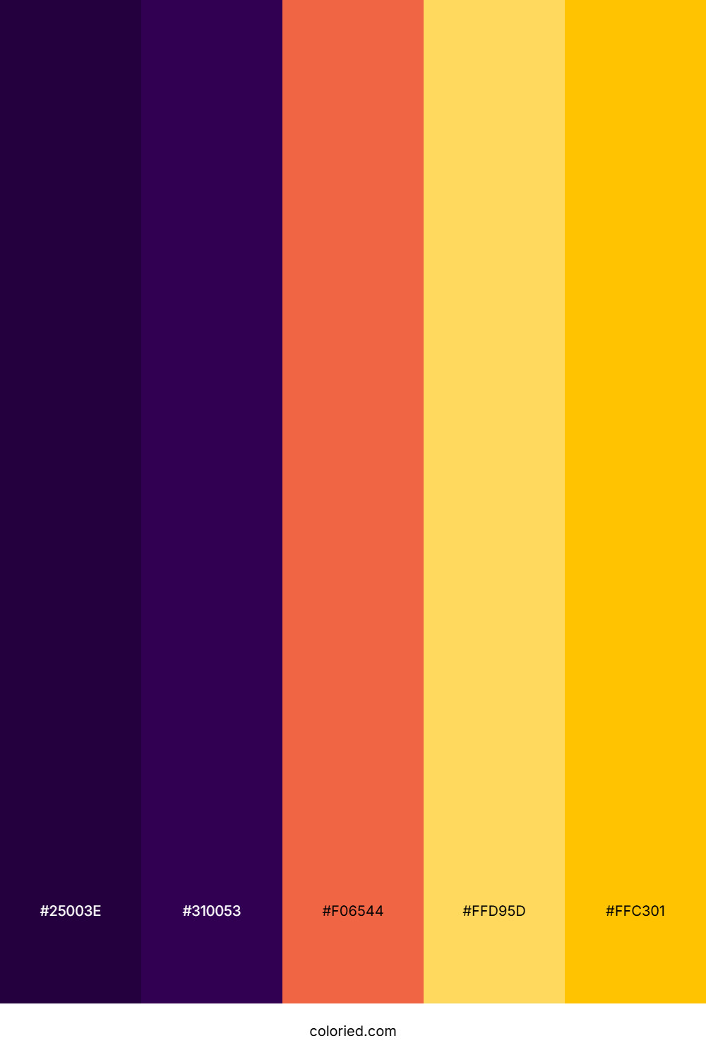 Violet Dusk Horizon Color Palette