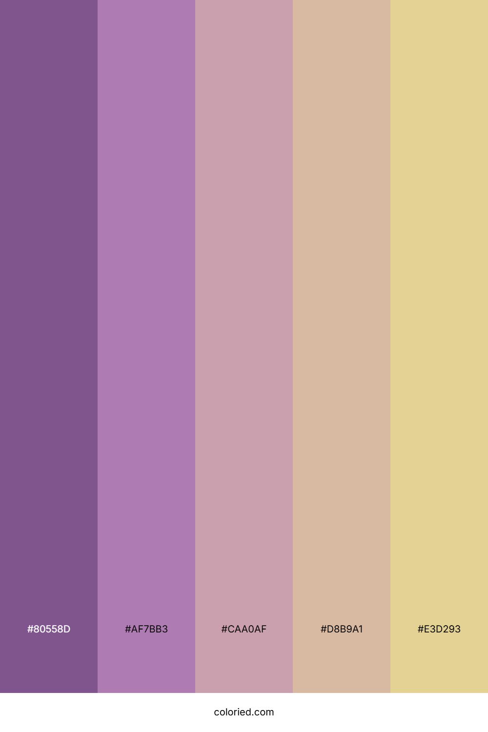 Violet Haze Antique Palette