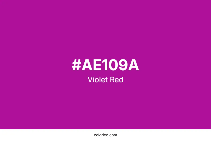 Violet Red Color Hex Code
