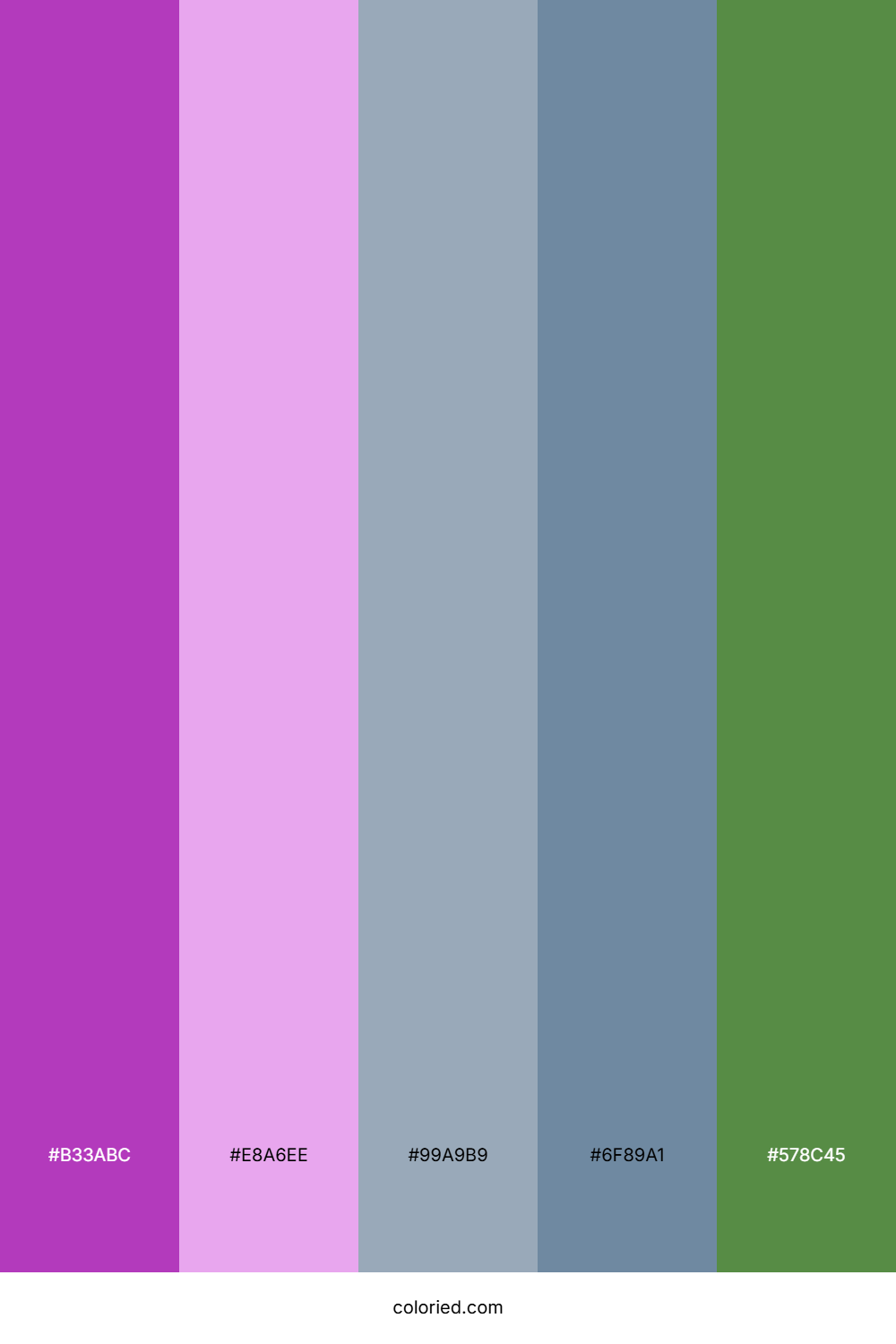 Violet Sage Horizon Palette