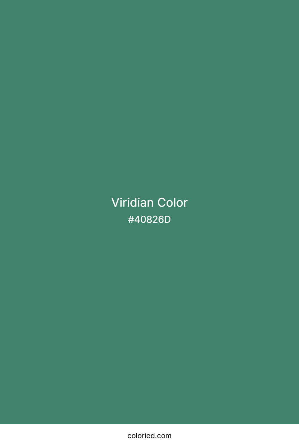 Viridian Color