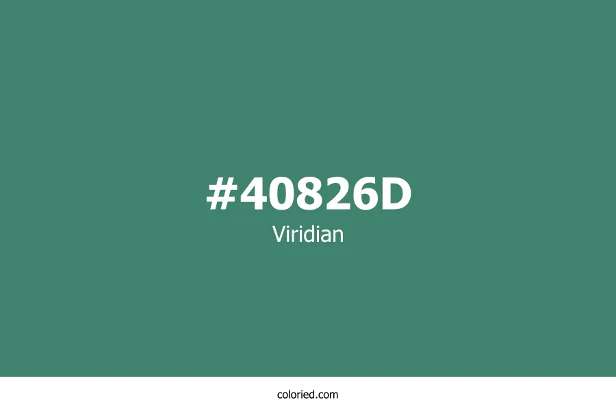 Viridian Color Hex Code