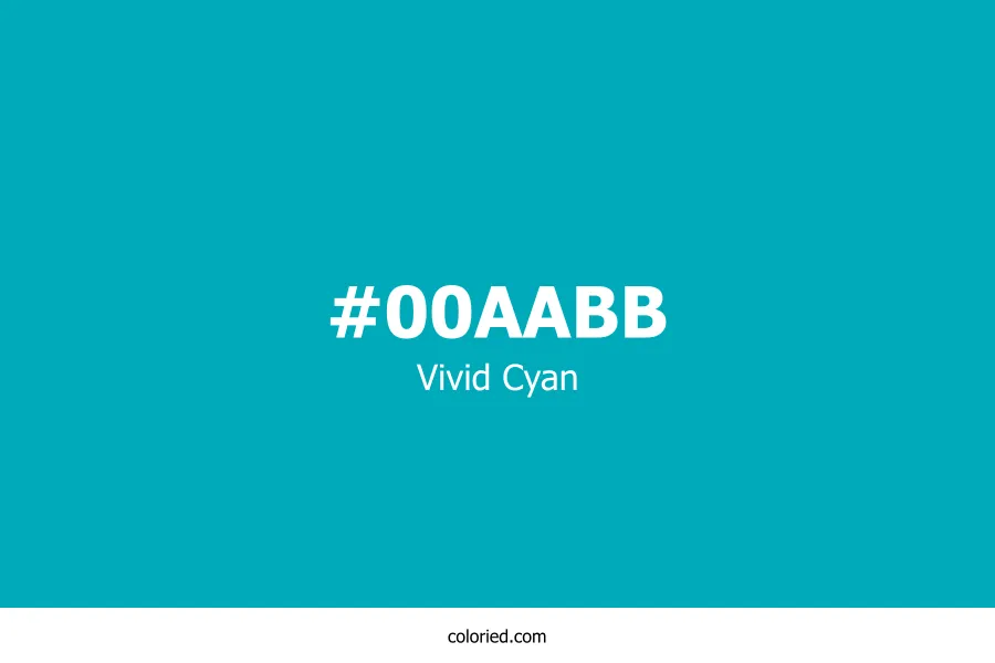 Vivid Cyan Color