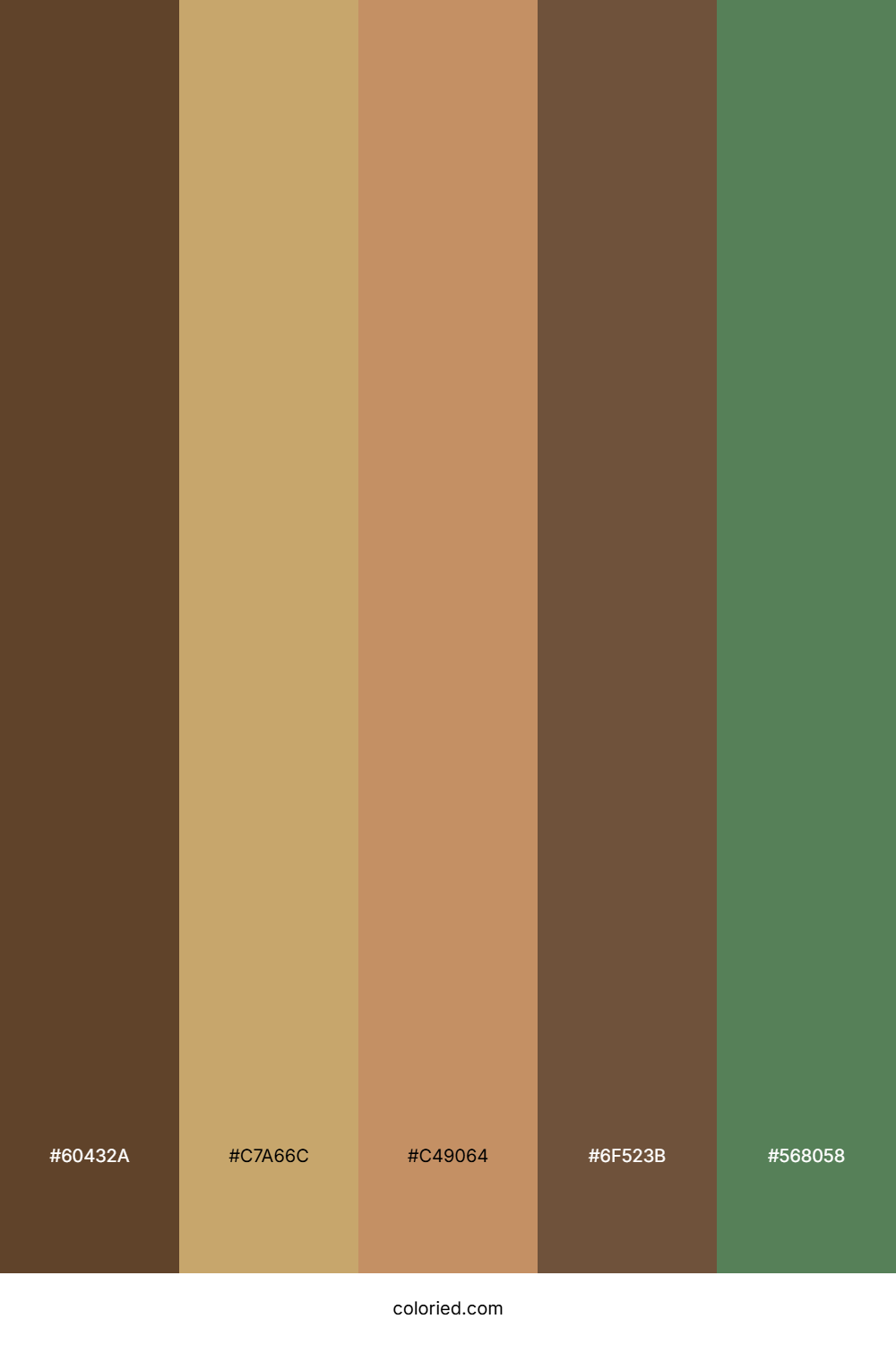 Walnut and Sandstone Color Palette