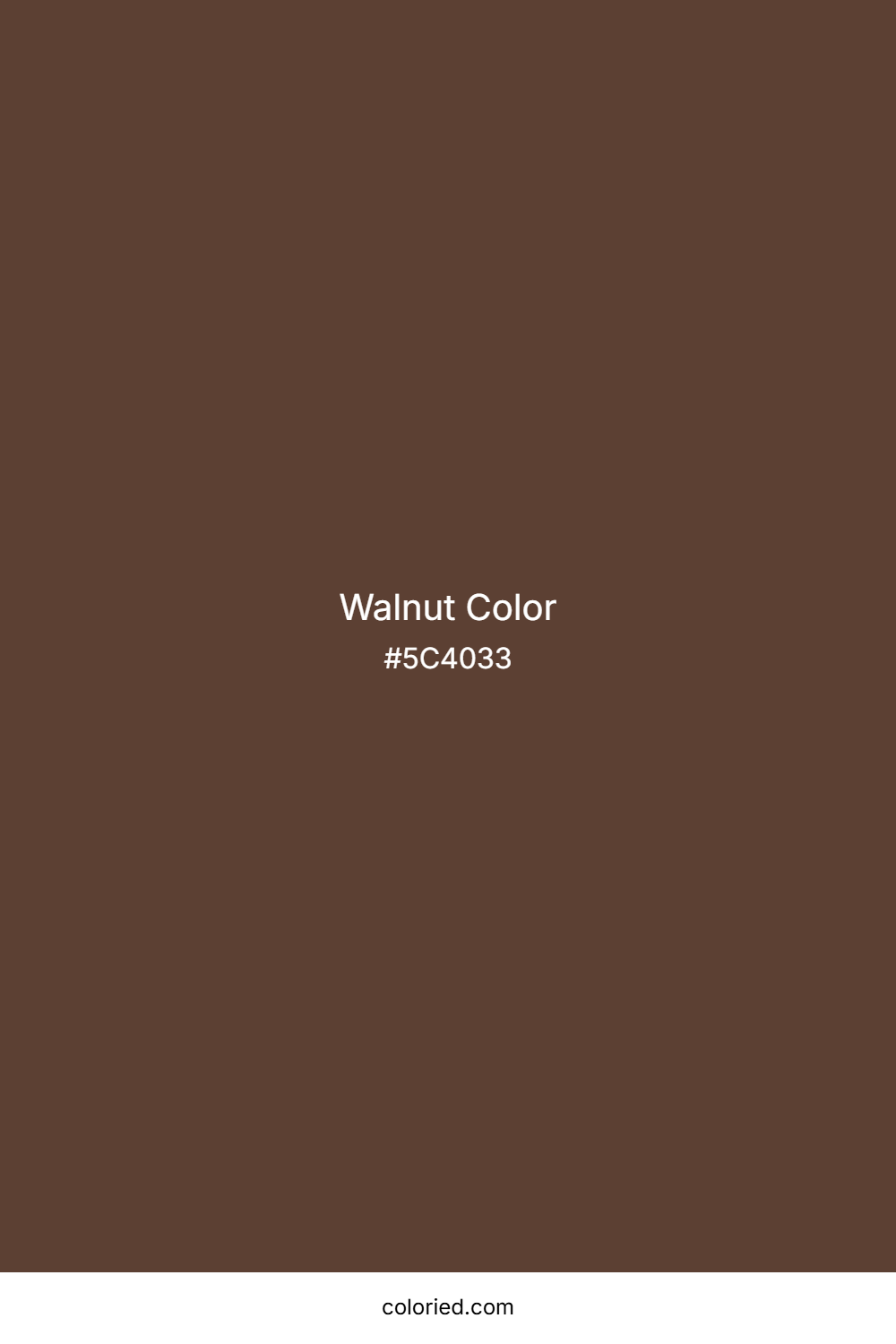 Walnut Color