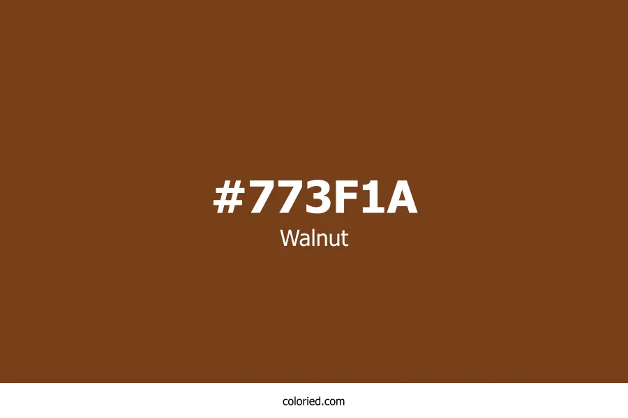 Walnut Color Hex Code