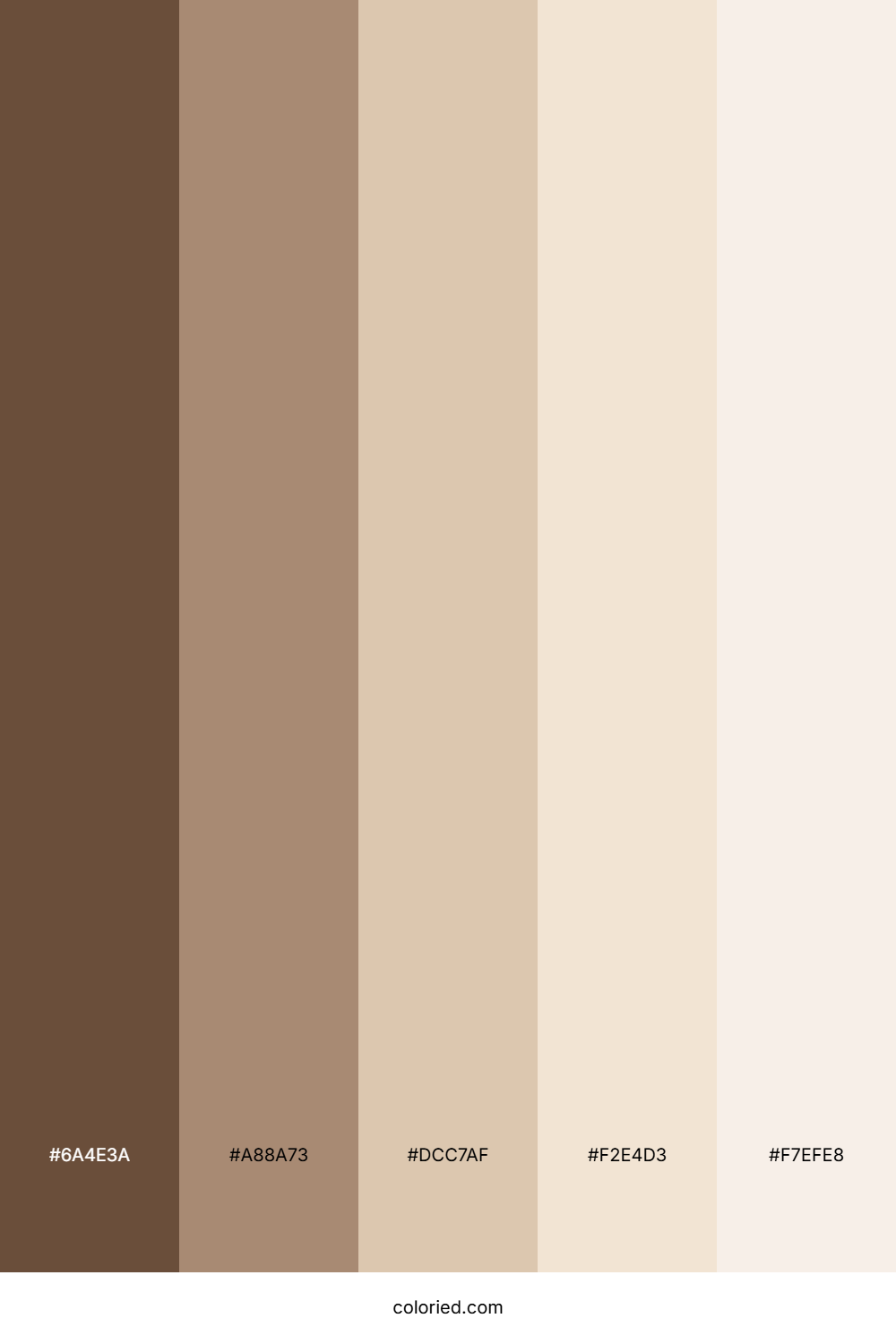 Warm Beige Color Palette