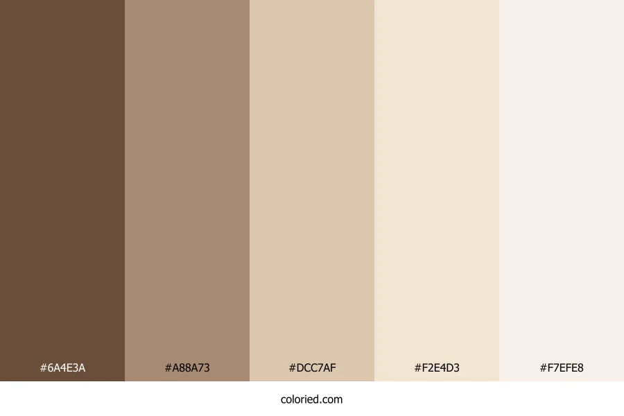 Warm Beige Color Palette