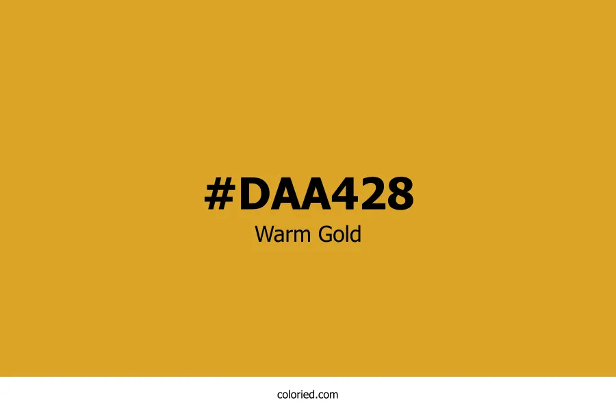 Warm Gold Color