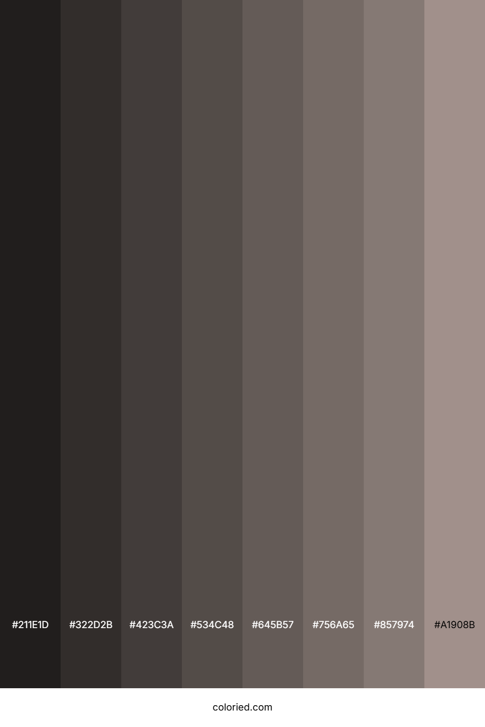 Warm Grey Color Shades