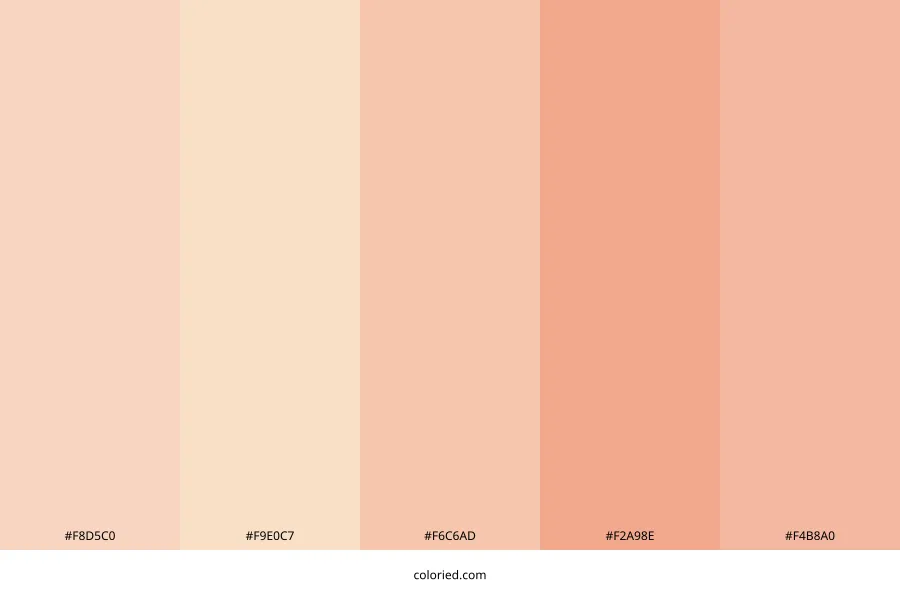 Warm Pastel Color Palette