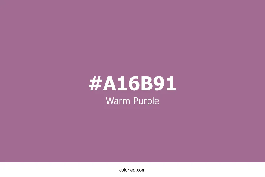 Warm Purple Color