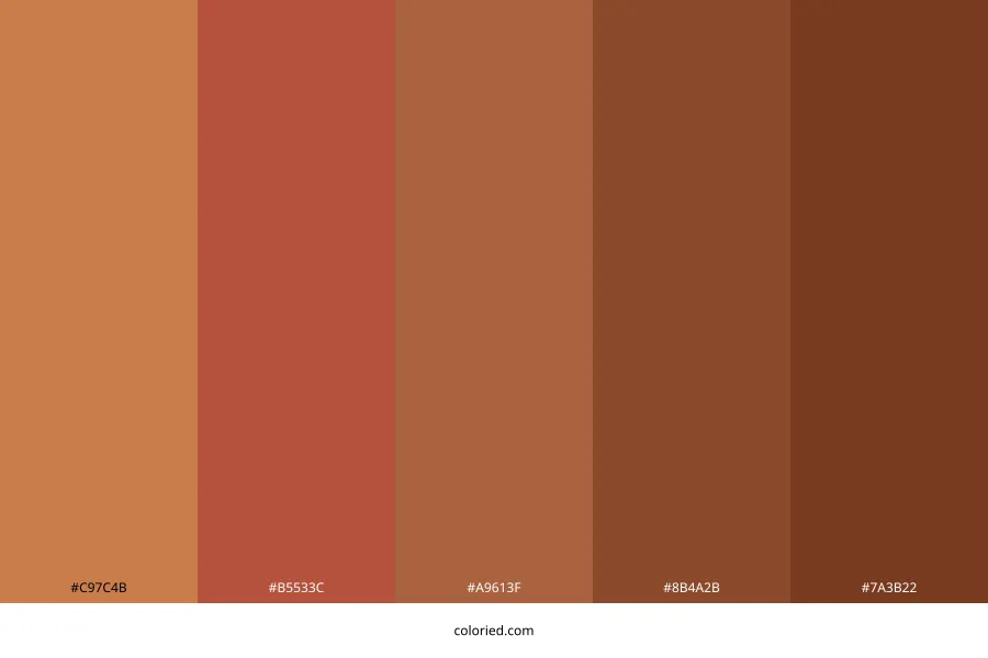 Warm Rustic Color Palette
