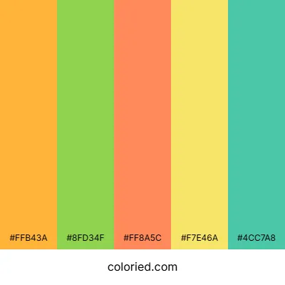 Warm Spring Color Palette